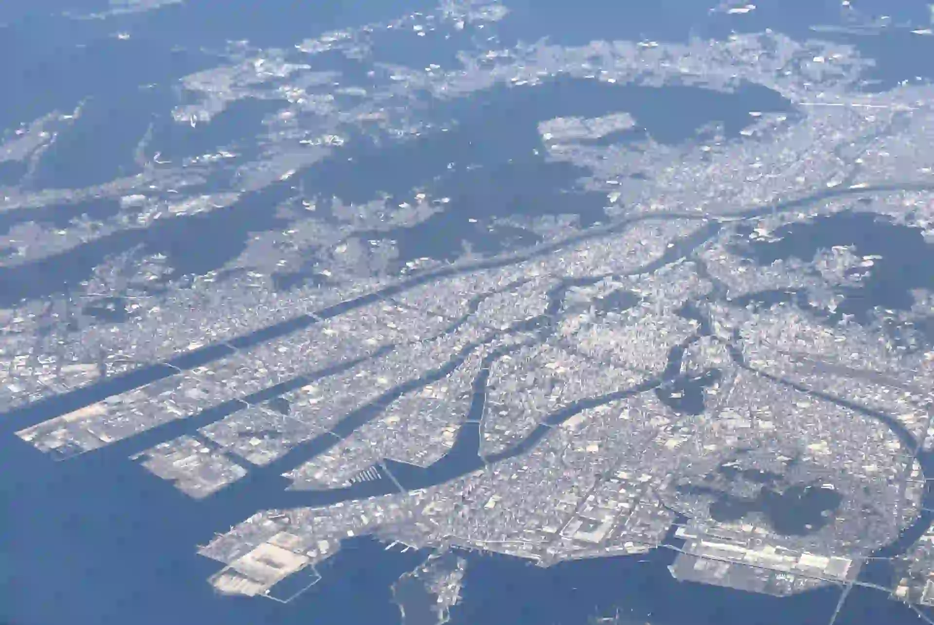 広島市航空写真